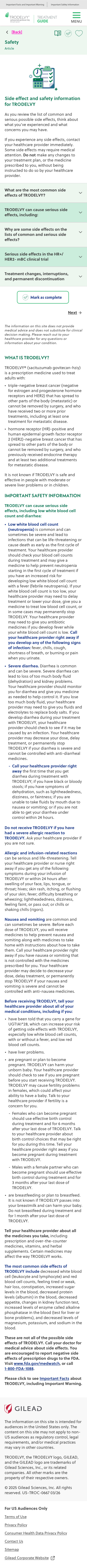 Trodelvy Patient Treatment Guide Mobile Design 14